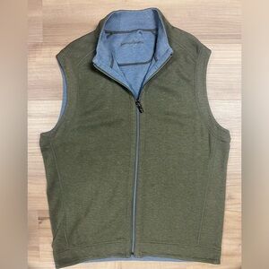 Men’s XL Reversible Tommy Bahama Vest Green and Blue in Color